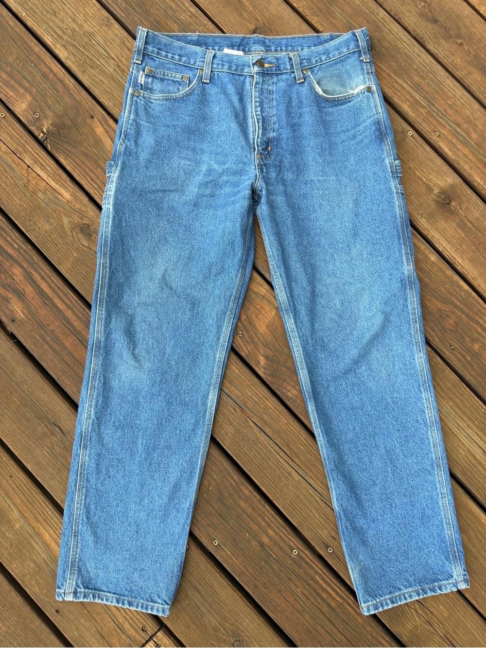 Carhartt B171 Darkstone Relaxed Fit Jeans May 2017 Mens 36x22